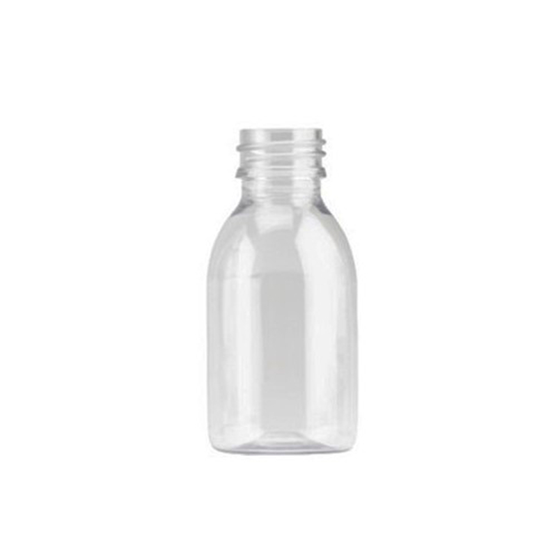 Clear PET Sirop Bottle
