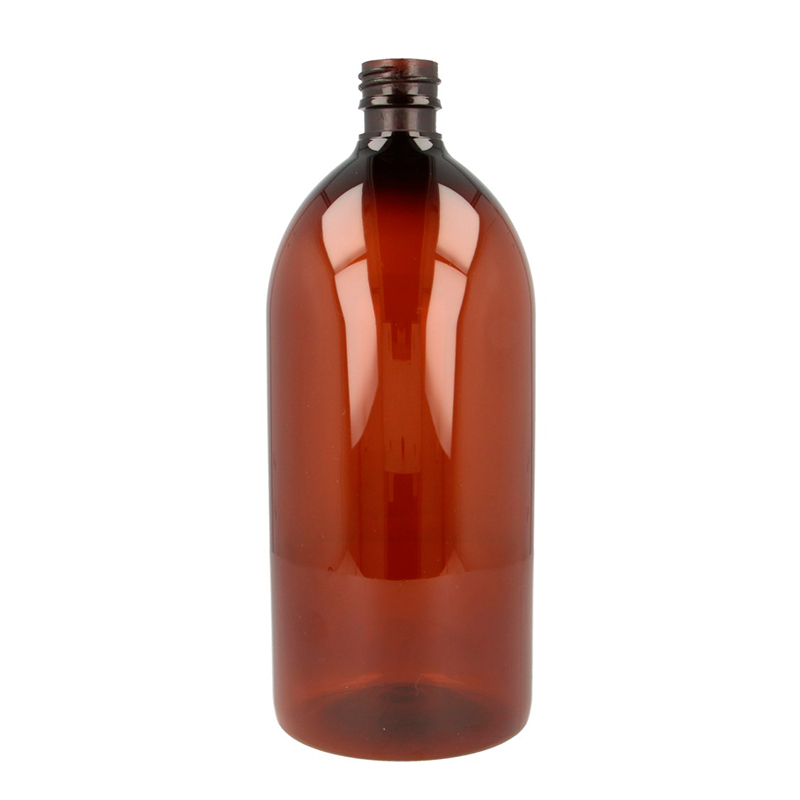 Amber PET Sirop Bottle