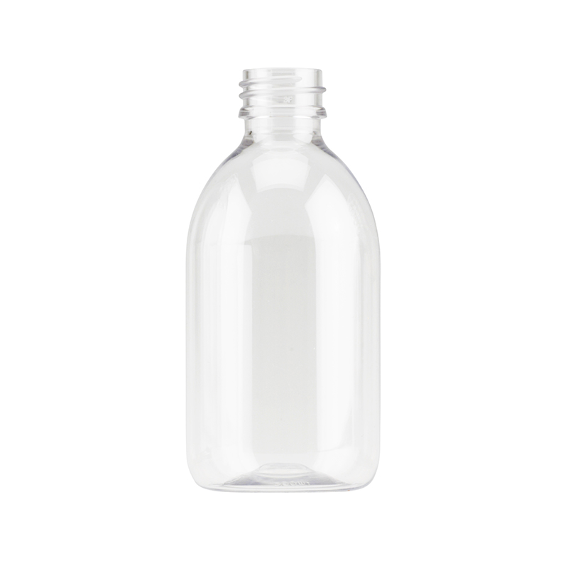 Clear PET Sirop Bottle