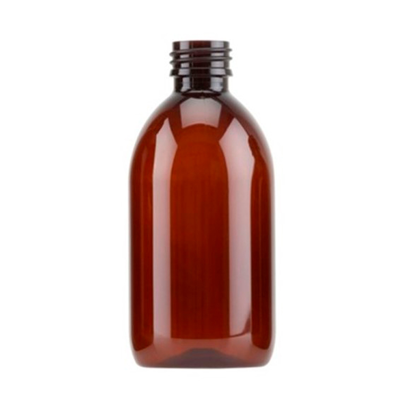 Amber PET Sirop Bottle