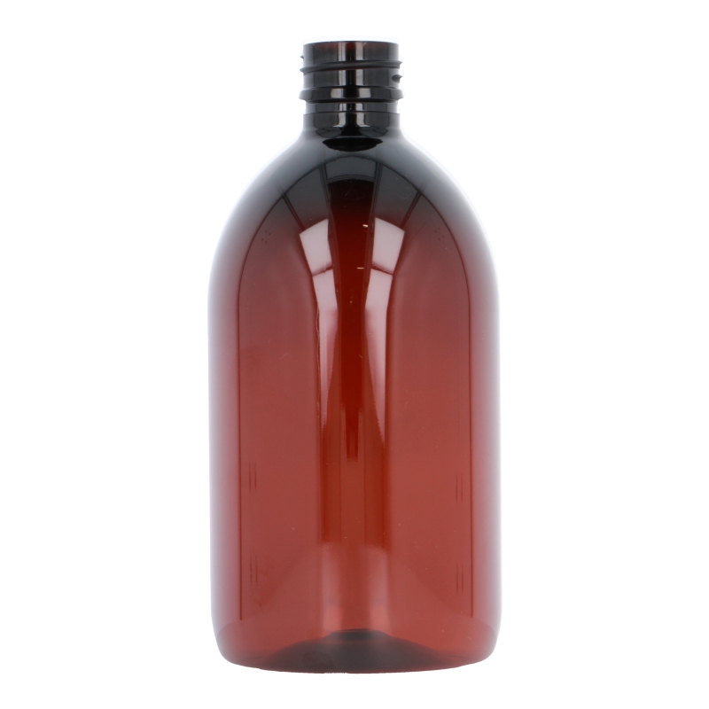 Amber PET Sirop Bottle