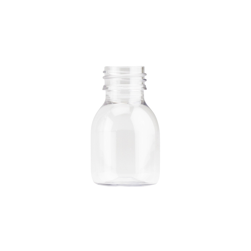 Clear PET Sirop Bottle