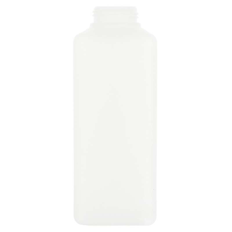 Natural HDPE Foamer Pump Square Extra Weight Bottle