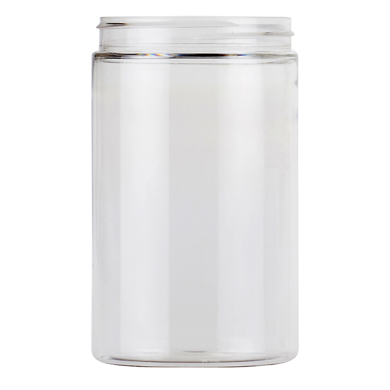 Clear PET Straight Sided Jar