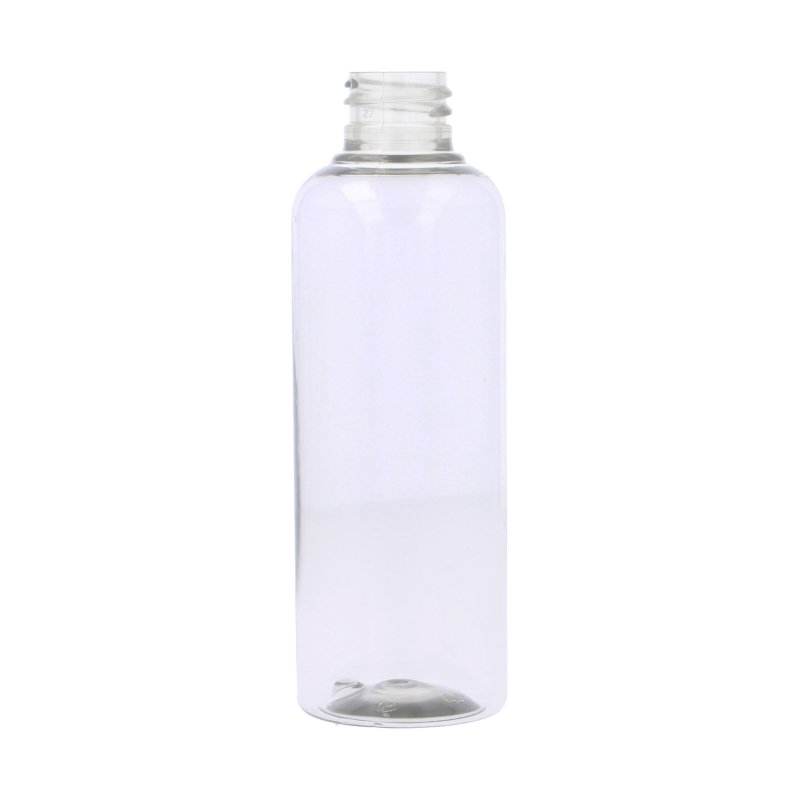 Clear PET Tall Boston Round Bottle (PCR10)