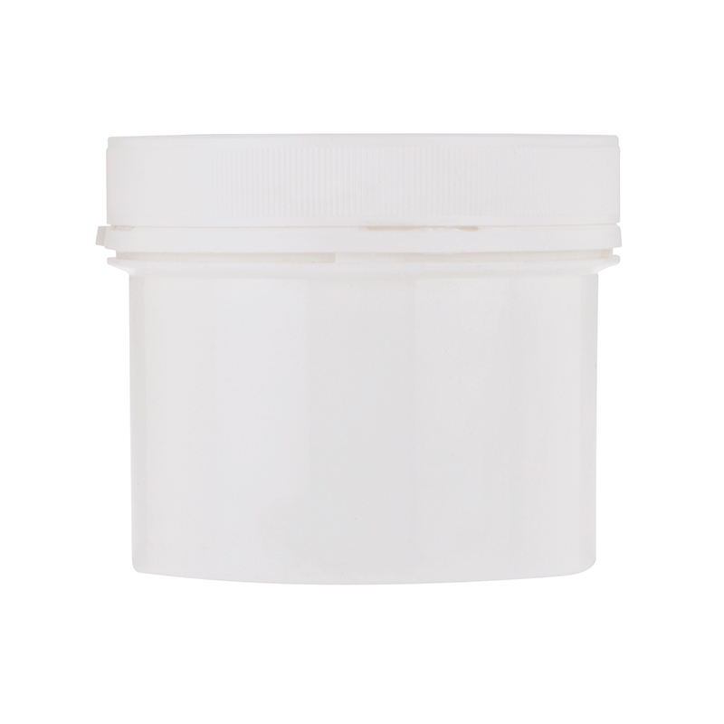 White PP Tamper Evident Screwcap Jar