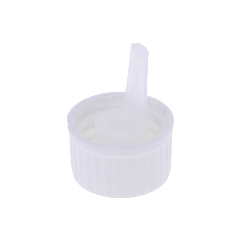 GL18 Ribbed White Plain Dropper Closure 1.5mm | Richmond