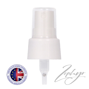 Smooth Wall White Zephyr Fine Mist Atomiser Pump