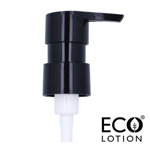 Smooth Wall Black All Plastic Eco-Lotion pump