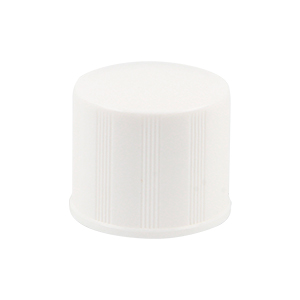 Ribbed White PP Fine Mill Screw Closure