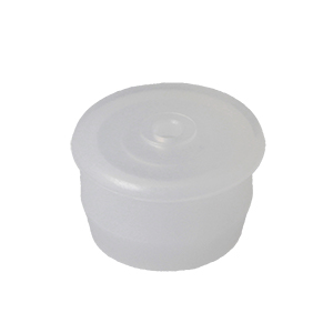 Natural LDPE Plain Single Hole Plug Insert 3mm Orifice