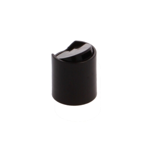 Smooth Wall Black PP Disc Top Closure