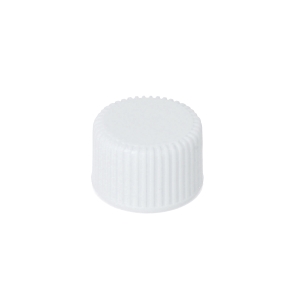 Ribbed White PP Fine Mill Screw Closure