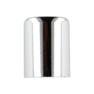 Smooth Wall Silver Urea Radius Top Closure Metalised Silver Gloss