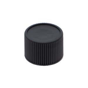 Ribbed Black PP Screw Closure Heavy (Suitable for HDPE Bottles Only)