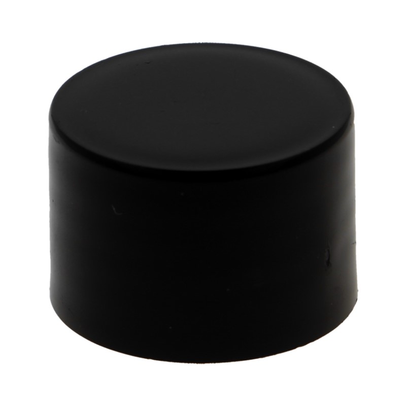 24/410 Smooth Wall Black PP Screw Closure
