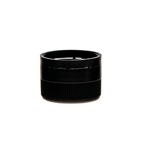 Ribbed Black T/E Closure with Pourer