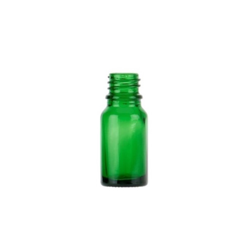 Green Glass Aura Dropper Bottle