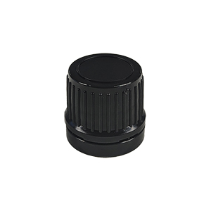 Ribbed Black HDPE Tamper Evident Closure Boreseal