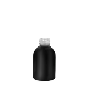 30ml Matt Black Glass Bastia Premium Bottle