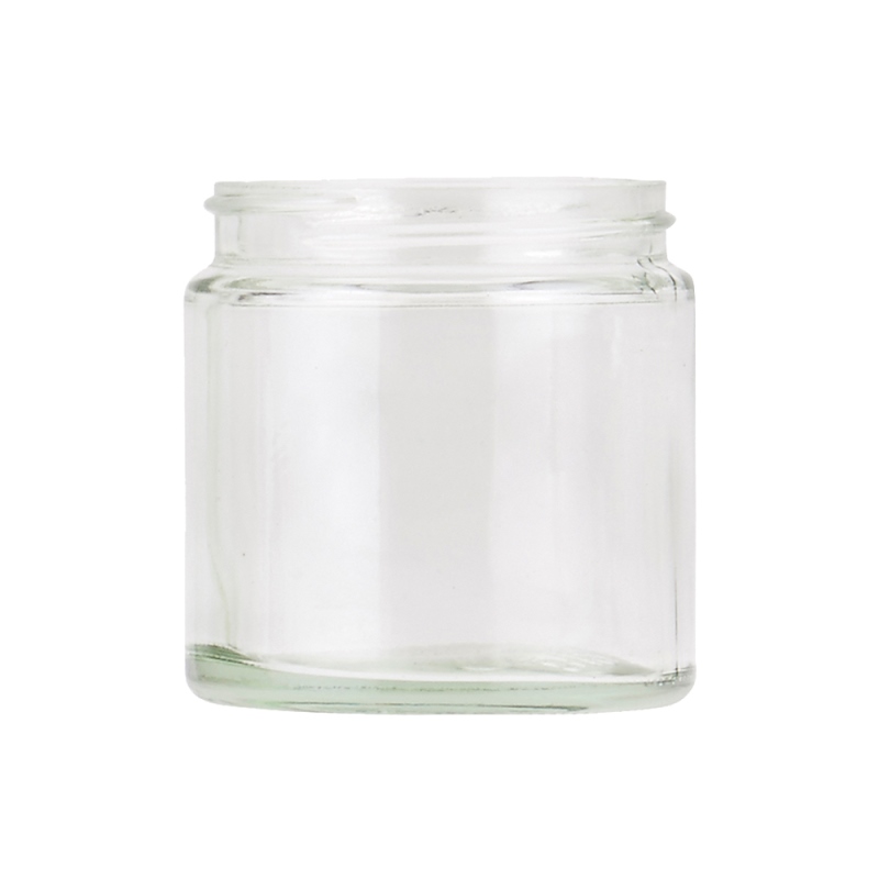 Clear Glass Ointment Jar