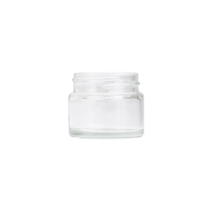 Clear Glass Ointment Jar