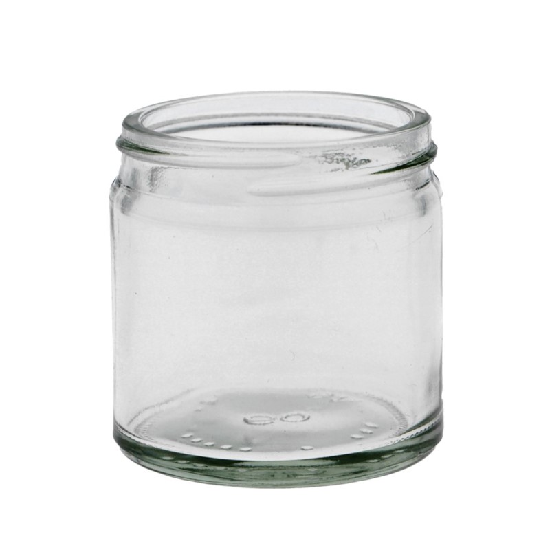 Clear Glass Ointment Jar