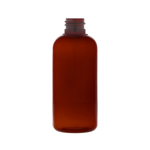 Amber PET Boston Round Bottle PCR30