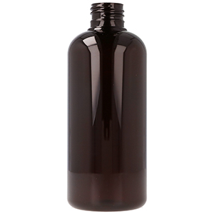 Amber PET Boston Round Bottle (PCR30)