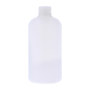 Natural HDPE Boston Round Bottle (PCR30)