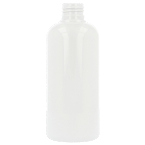 White PET Boston Round Bottle (PCR100)