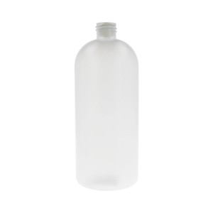 Natural HDPE Boston Round Bottle