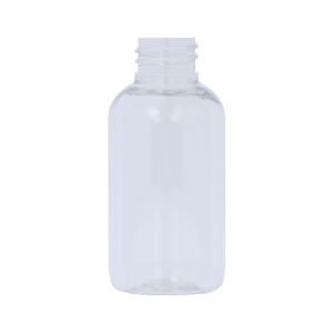 Clear PET Boston Round Bottle (PCR35)