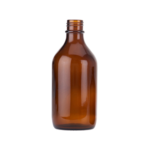 Amber Glass Winchester Bottle