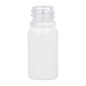 Gloss White Glass Centro Dropper Bottle