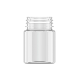 Clear PET Copharm Jar