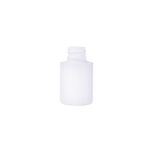 White HDPE Cylindrical Round Bottle (PCR30)