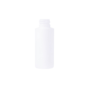 White HDPE Cylindrical Round Bottle (PCR30)