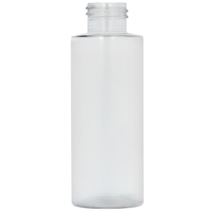 Clear PET Sharp Cylindrical Bottle PCR35