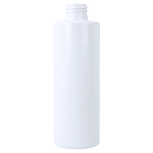 White PET Sharp Cylindrical Bottle