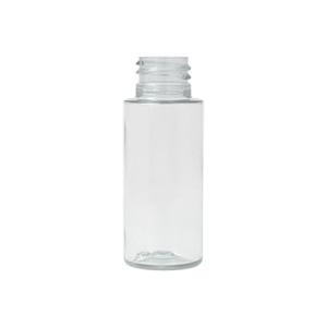 Clear PET Sharp Cylindrical Bottle  (PCR30)