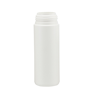 White HDPE Foamer Pump Cylindrical Bottle (PCR30)