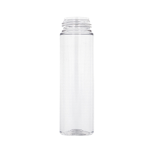 Clear PET Foam Pump Cylindrical Bottle 30% Recycled (PCR30)