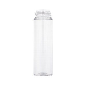 Clear PET Foam Pump Cylindrical Bottle