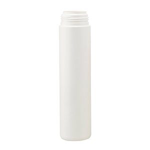 White HDPE Foam Pump Cylindrical Bottle