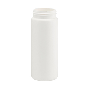 White HDPE Foamer Pump Cylindrical Bottle (PCR30)
