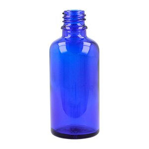 Blue Glass Echo Dropper Bottle v2