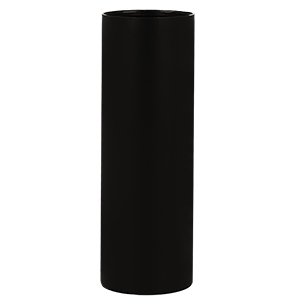200ml Matt Black PP Round All Plastic Evoke Airless Bottle Assembly