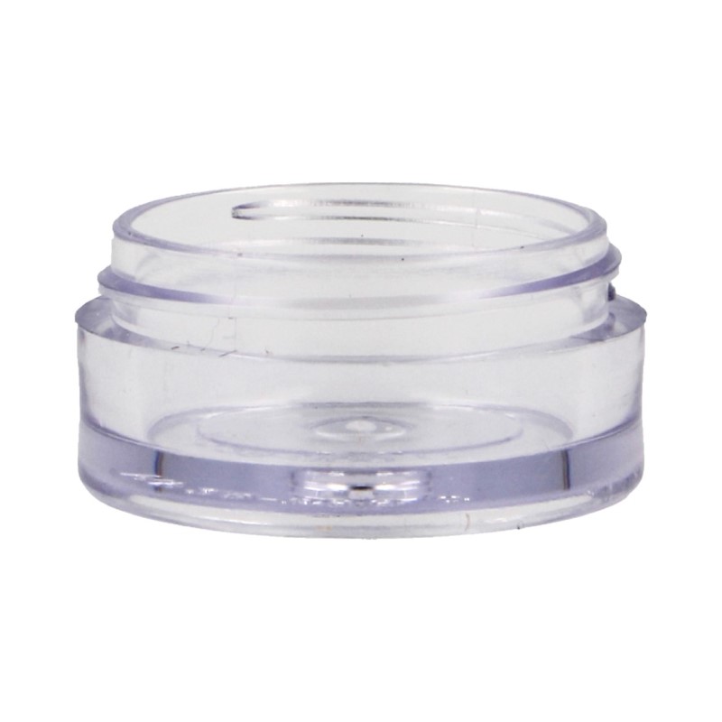 Clear SAN Crystal Jar