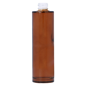 Amber Glass Mallaig Premium Cylindrical Bottle